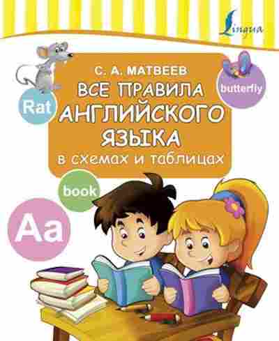 Книга Все правила англ.яз. в схемах и таблицах Матвеев С.А., б-2008, Баград.рф